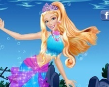 Barbie Printesa Sirena de Imbracat