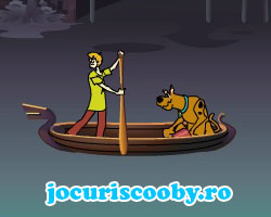 Scooby Doo cu barca