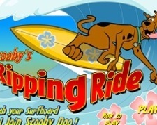 Scooby Doo Face Surfing