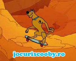 Scooby Doo pe skatebord