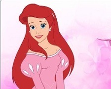 Sirena Disney Ariel la Bal