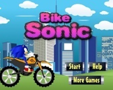 Sonic pe Bicicleta cu Motor