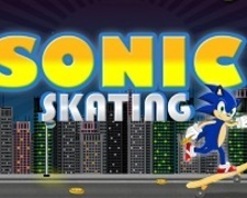 Sonic pe Skateboard