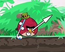 Angry Birds la Golf