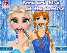 Anna si Elsa la Stomatolog