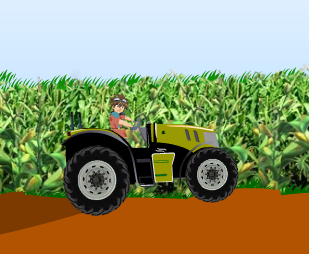 Bakugan cu tractorul