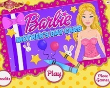 Felicitare de Ziua Mamei cu Barbie