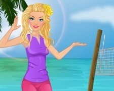 Volei pe Plaja cu Barbie