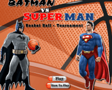 Batman si Superman la Turneul de Baschet