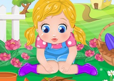 Bebelusa Barbie Alergie de Primavara