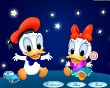 Bebelusii Donald si Daisy de Imbracat