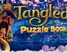 Cartea Puzzle cu Rapunzel