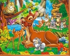 Cerbul Bambi Puzzle