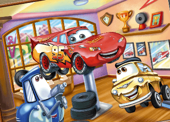 Coloreaza masinile Cars Disney