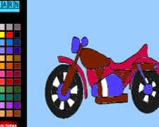 Coloreaza Motocicleta