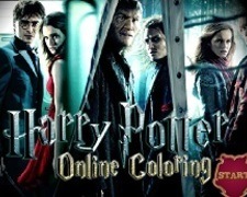 Coloreaza Online cu Harry Potter