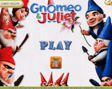 Coloreaza pe Gnomeo si Julieta