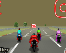 Curse 3d cu Motociclete