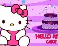 Decoreaza Tortul cu Hello Kitty