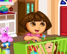 Dora are Grija de Sora ei Bebelus