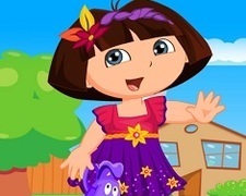 Dora in Vacanta Dress Up