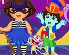Pregatiri de Halloween cu Dora