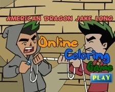 Dragonul American Jake de Colorat