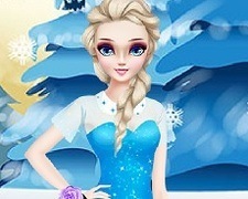 Elsa Printesa Frozen de Imbracat