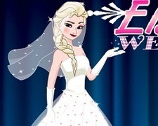 Elsa in Rochie de Mireasa