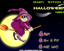Fetita Vrajitoare in Noaptea de Halloween