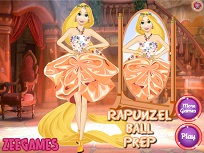 Rapunzel si Pregatirile pentru Bal