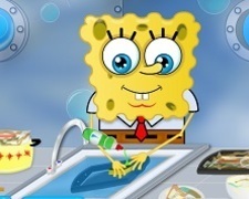 Spala Vase cu Spongebob