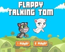 Flappy cu pisicile Talking Tom si Angela
