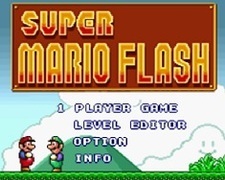Flash Super Mario