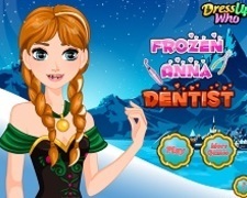Frozen Ana la Dentist