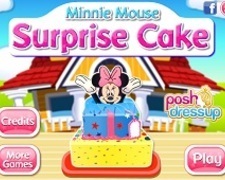 Gateste Tort Surpriza cu Minnie