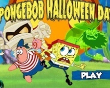 Halloween cu Spongebob si Patrik