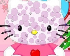 Hello Kitty se Aranjeaza de Craciun