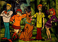 Jocul puzzle Scooby