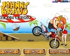 Johnny Bravo Cascadorii pe Motocicleta