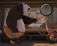 Kung Fu Panda Gaseste Litere