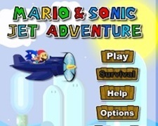 Mario si Sonic Aventuri cu Avionul