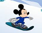 Mickey Mouse pe placa