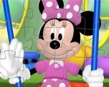 Minnie Mouse Puzzle Jigsaw si Sliding