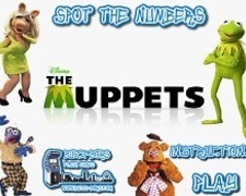 Papusile Muppets Numere Ascunse