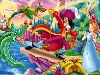 Peter Pan Puzzle de Alunecare