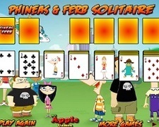 Phineas si Ferb Joaca Solitaire
