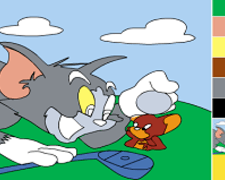 Picteaza cu Tom si Jerry