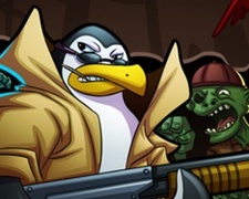 Pinguinii Elimina Zombie