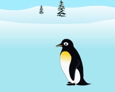 Pinguinul prin Antarctica
